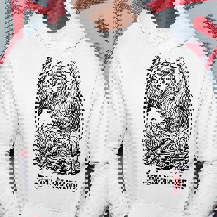 フェニックス。神話の鳥。灰から生まれ変わる。 パーカー 面白い贈り物