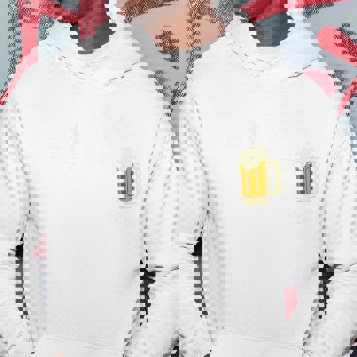 バックプリント フライデー エボリューション ウィークリー カレンダー ビール付き パーカー 面白い贈り物