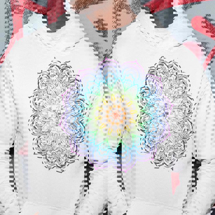 フラワー オブ ライフ フラワー ライト ワーカー スピリチュアル パーカー 面白い贈り物