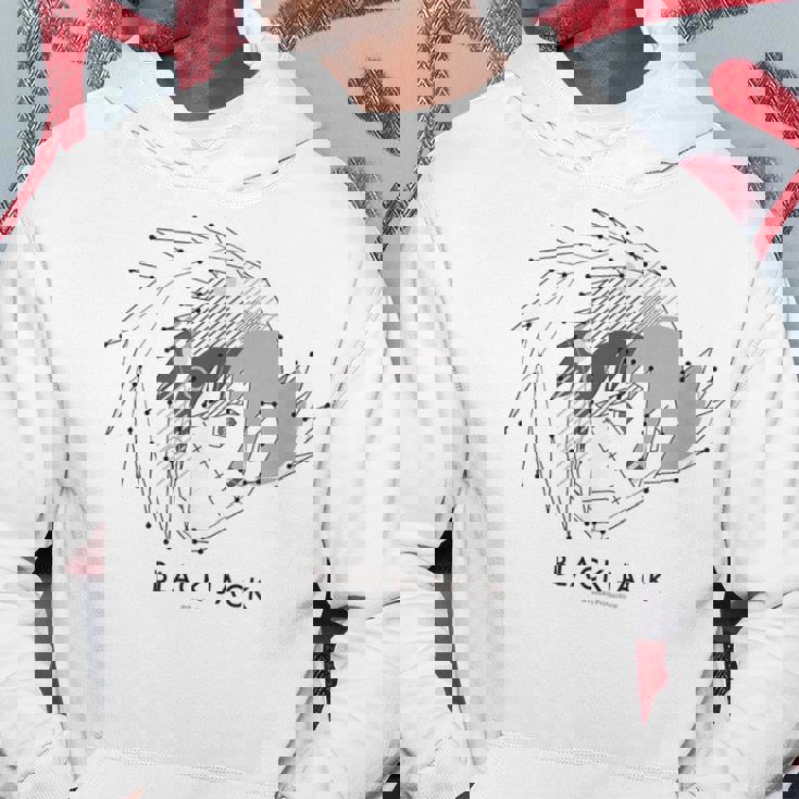 ブラック・ジャック 幾何学 （ブラック・ジャック） Ctezuka Productions パーカー 面白い贈り物