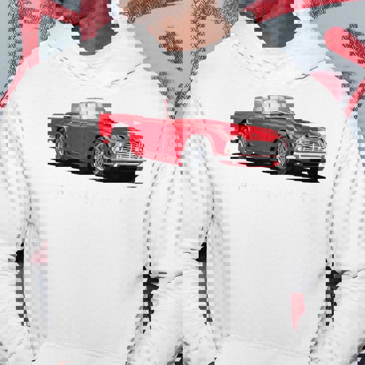 ブリティッシュクラシックスポーツカー トライアンフ Tr4 パーカー 面白い贈り物