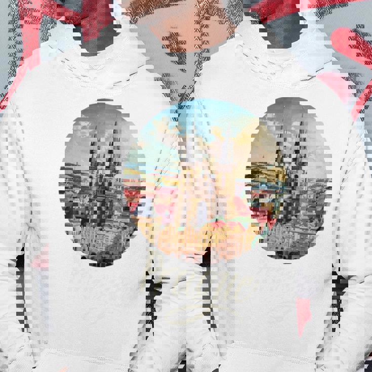 プラハ チェコ共和国 お土産 プラハ 長袖tシャツ パーカー 面白い贈り物