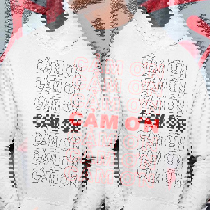 ベトナム語ありがとうベトナム パーカー 面白い贈り物