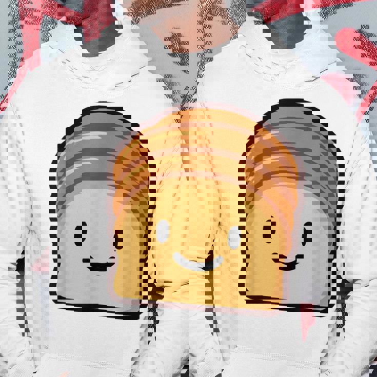 ベーカリー パン ブリオッシュ シンプルでミニマルなユーモア ブリオッシュ パーカー 面白い贈り物