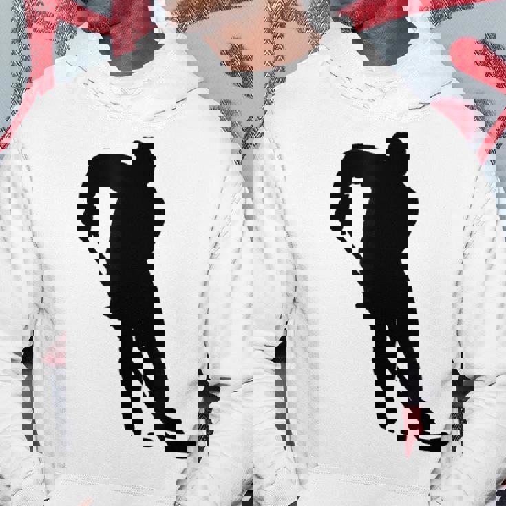 ホッケー選手 パーカー 面白い贈り物