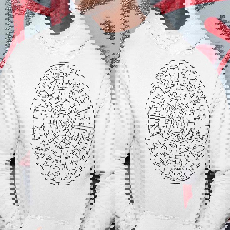 ホツマ文字によるフトマニ図 パーカー 面白い贈り物