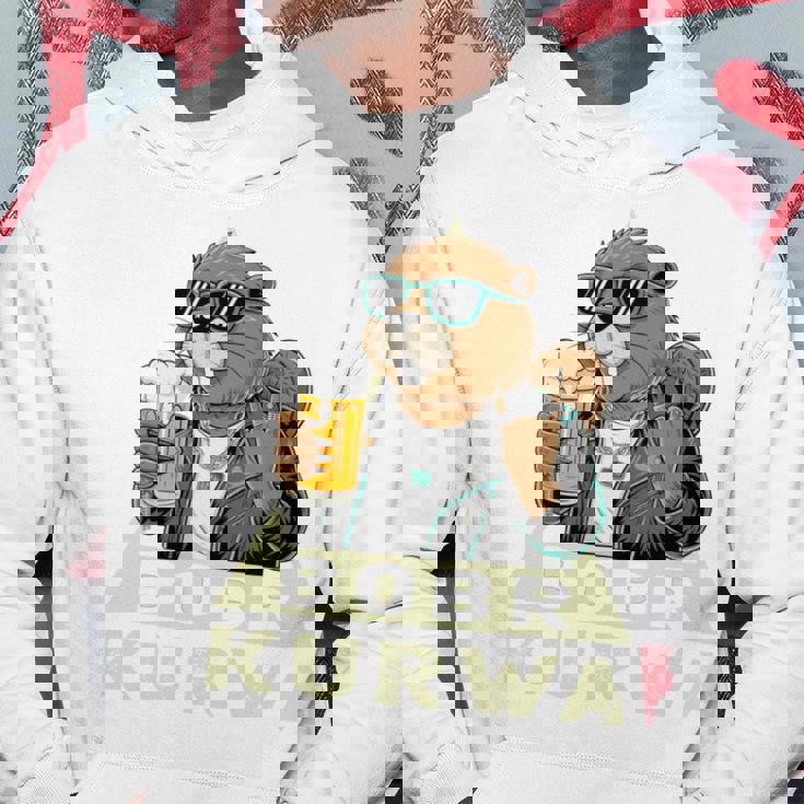 ボブ・クルワ ロッキースタイル ボブ・クルワ ポーランド・ボーバー・クルワ 長袖tシャツ パーカー 面白い贈り物