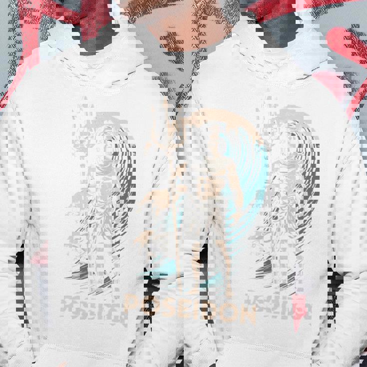 ポセイドン 長袖tシャツ パーカー 面白い贈り物