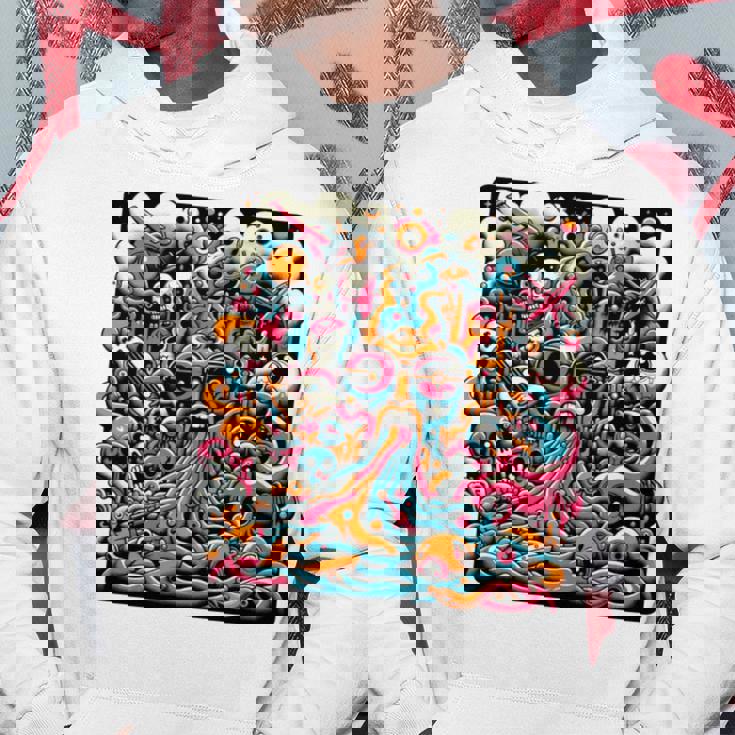 ポップシュールレアリズムローブロウアート 長袖tシャツ パーカー 面白い贈り物