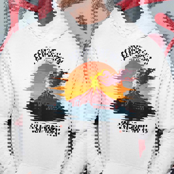 ポンペイ訪問 面白いローマの歴史 パーカー 面白い贈り物