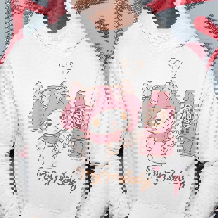 マイメロディ でんわ ライトカラー パーカー 面白い贈り物