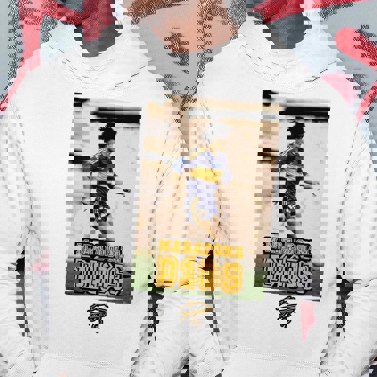 マラドーナ ボカ ランニング 長袖tシャツ パーカー 面白い贈り物