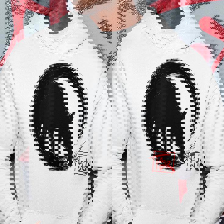 マレーバク 日本の円相環 禅のバク パーカー 面白い贈り物