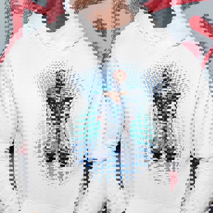 マービンゲイ_002_Back Printed パーカー 面白い贈り物