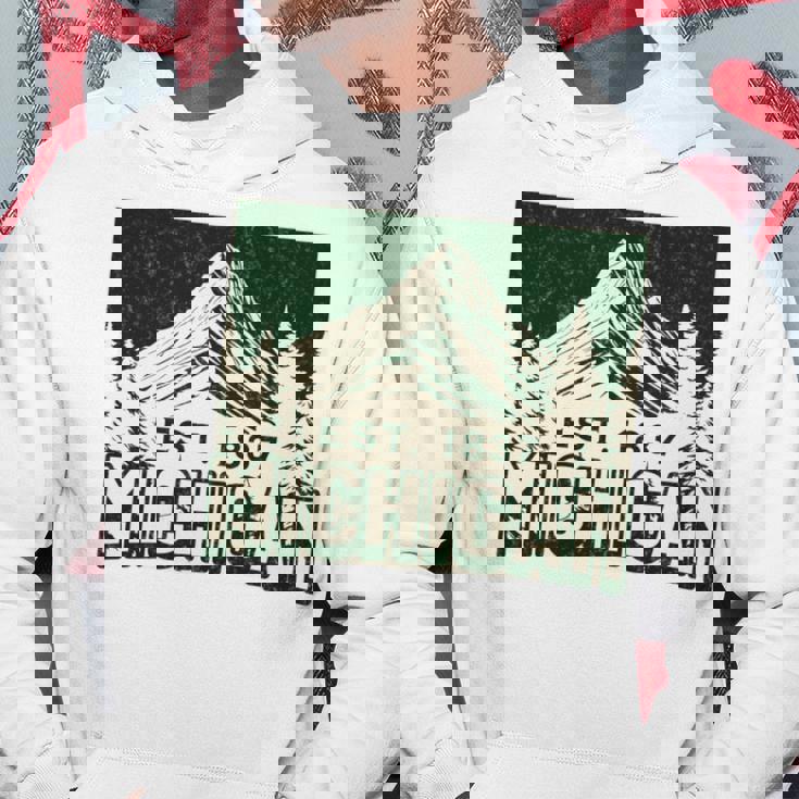 ミシガン 長袖tシャツ パーカー 面白い贈り物