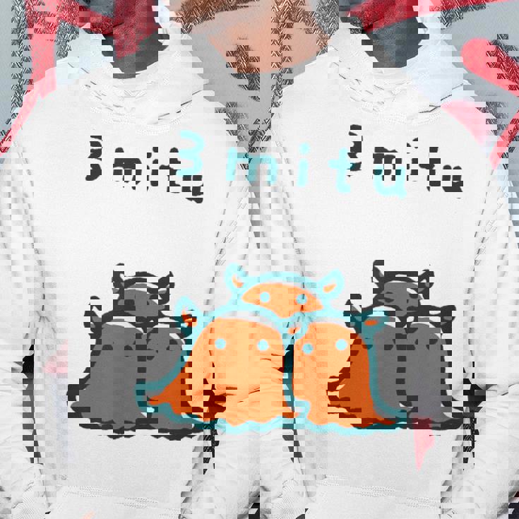 メンダコちゃん 3 Mitu パーカー 面白い贈り物