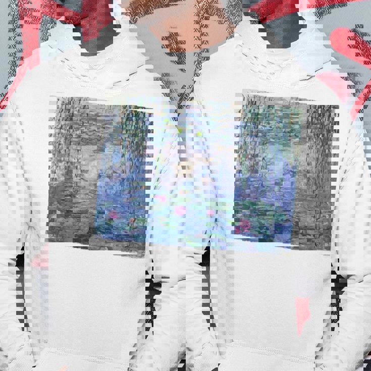 モネ 睡蓮 パーカー 面白い贈り物