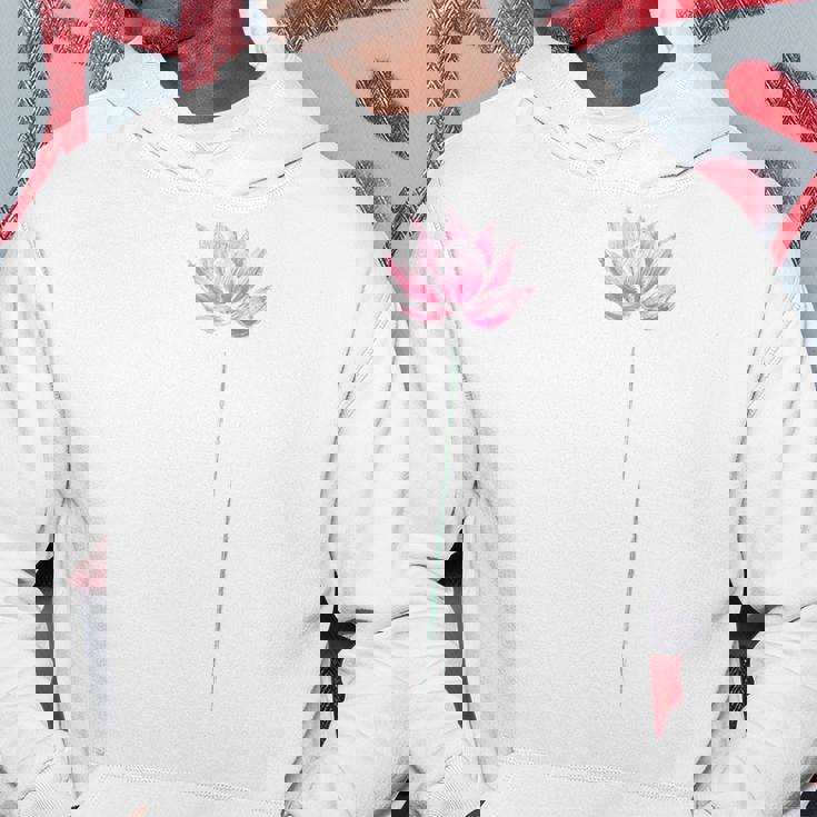 ヨガ エレガント 蓮の花 和書風 デザイン パーカー 面白い贈り物