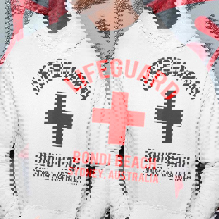 ライフガード ボンダイビーチ、シドニー、オーストラリア パーカー 面白い贈り物