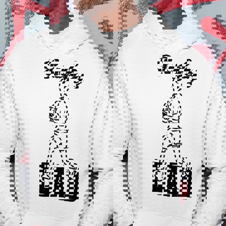 メンズ ラグビー お父さん ラグビーコーチ サッカー 父の日 パーカー 面白い贈り物