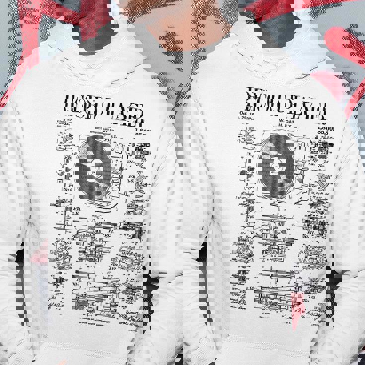 レコードプレーヤー ヴィンテージ 特許 Dj ターンテーブル 蓄音機 パーカー 面白い贈り物