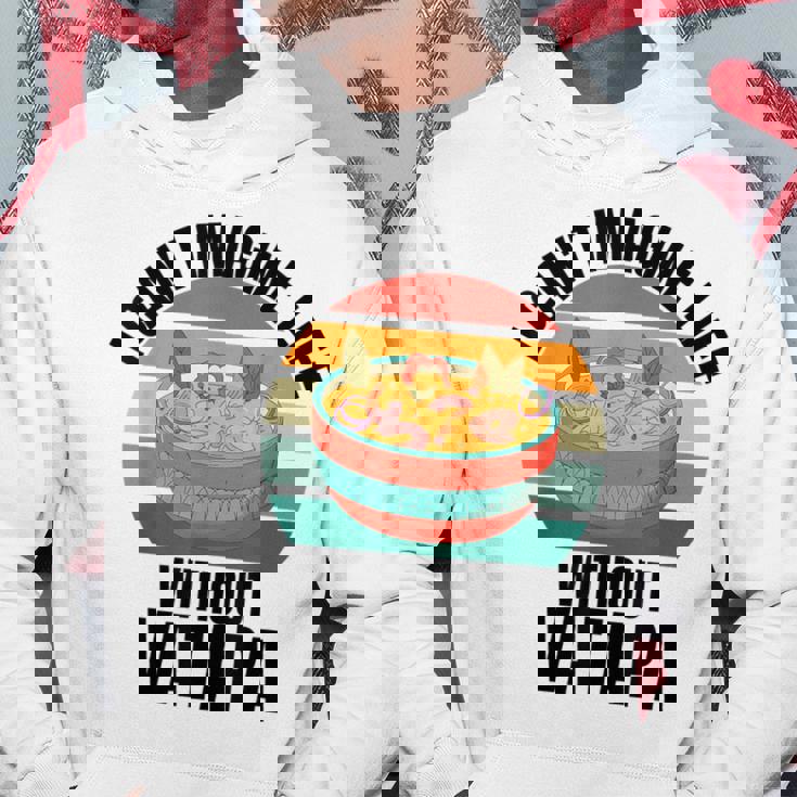 レトロでかわいいヴァタパ ワタパなしでは人生は想像できない。 パーカー 面白い贈り物