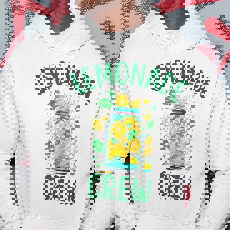 レモネードスタンドシャツ クルーとボス レモンジュース サマーイエロー パーカー 面白い贈り物