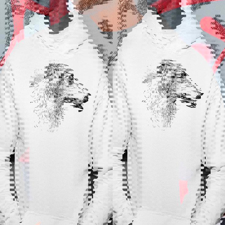 ロシアンハウンドドッグ ボルゾイ パーカー 面白い贈り物