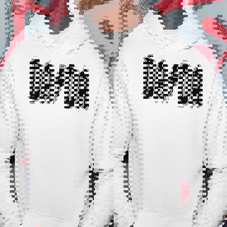 ロックンロール ダダ 父の日 新しいお父さんのために 彼のために ダダ パーカー 面白い贈り物