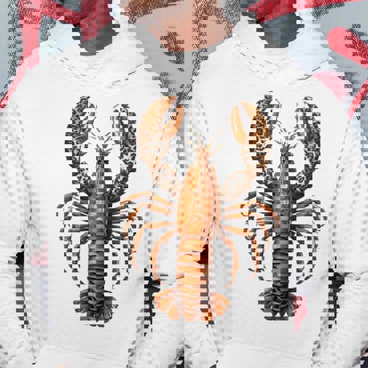 ロブスター ヒョウ ザリガニ ケイジャンフェスティバル 美学 長袖tシャツ パーカー 面白い贈り物