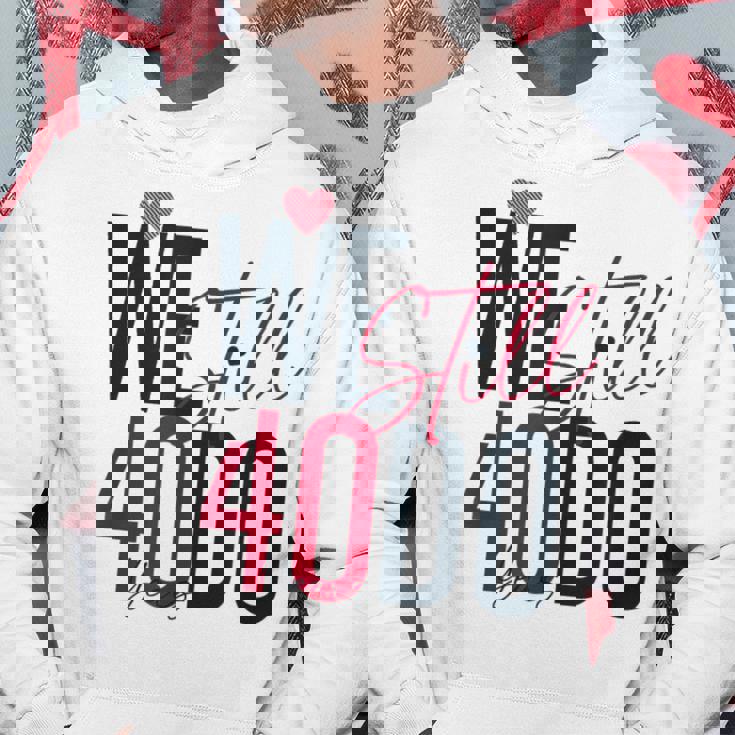 ロマンティックな結婚40周年 Wetill Do 40年 パーカー 面白い贈り物