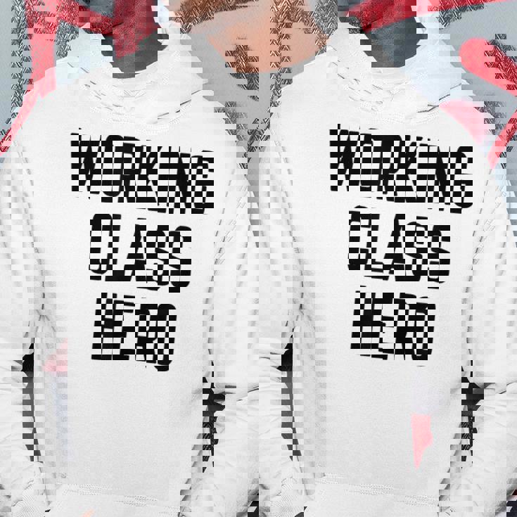 ワーキングクラスヒーロー パーカー 面白い贈り物