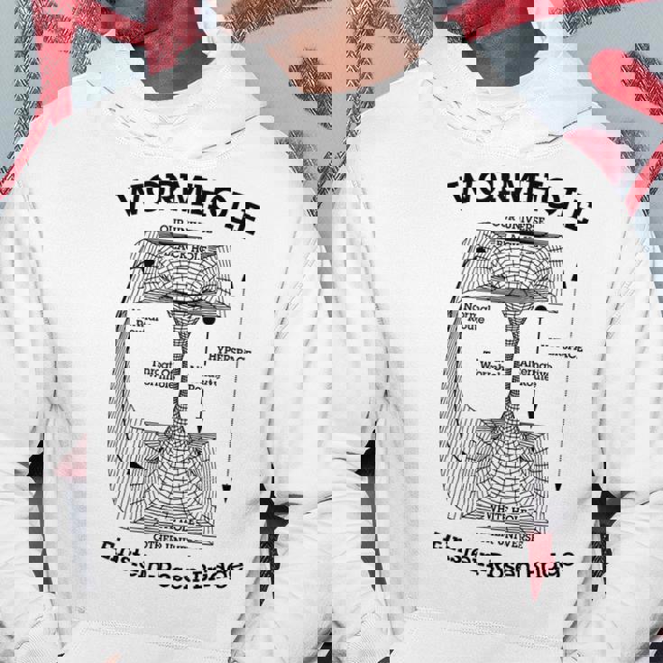 ワームホール アインシュタイン-ローゼンブリッジ ブラックホール ハイパースペース物理学 パーカー 面白い贈り物