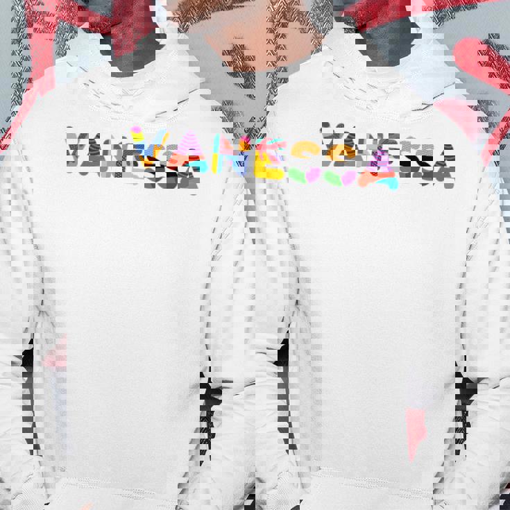 ヴァネッサ名 長袖tシャツ パーカー 面白い贈り物