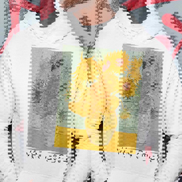 ヴァン・ゴッホ ひまわり アートギフト ヴィンセント・ヴァン・ゴッホ パーカー 面白い贈り物