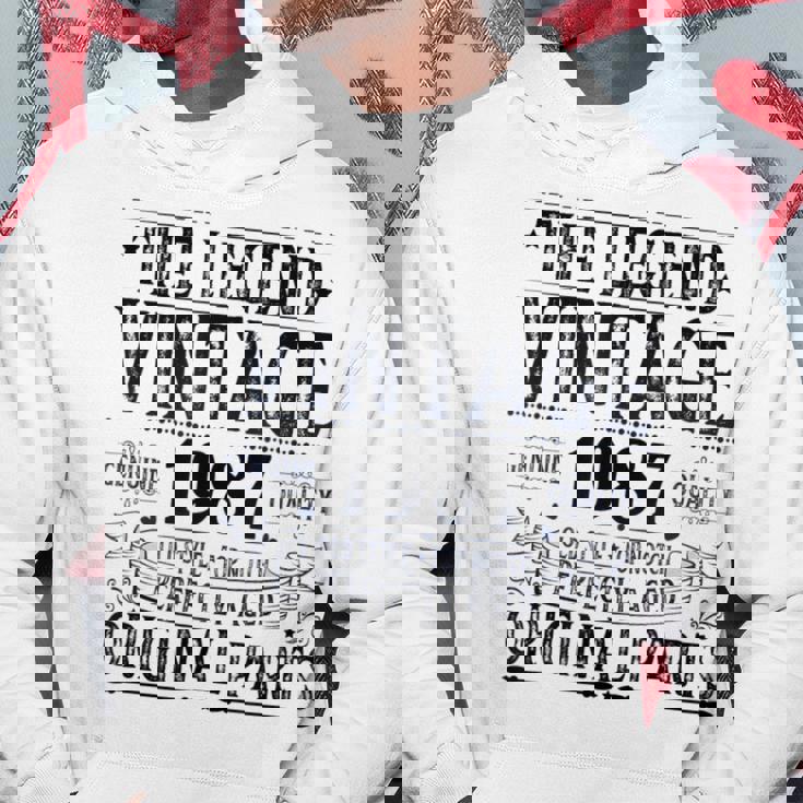 ヴィンテージ 1987 メンズ 限定版 Bday 1987 誕生日 パーカー 面白い贈り物