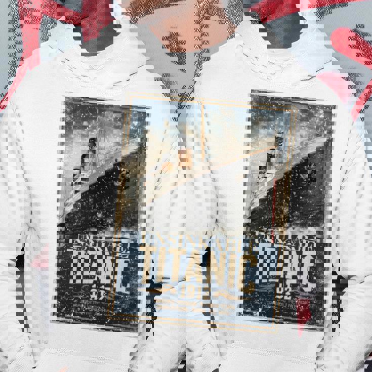 ヴィンテージ Rms タイタニック 1912 クルーズ歴史ポスター 記念品 長袖tシャツ パーカー 面白い贈り物