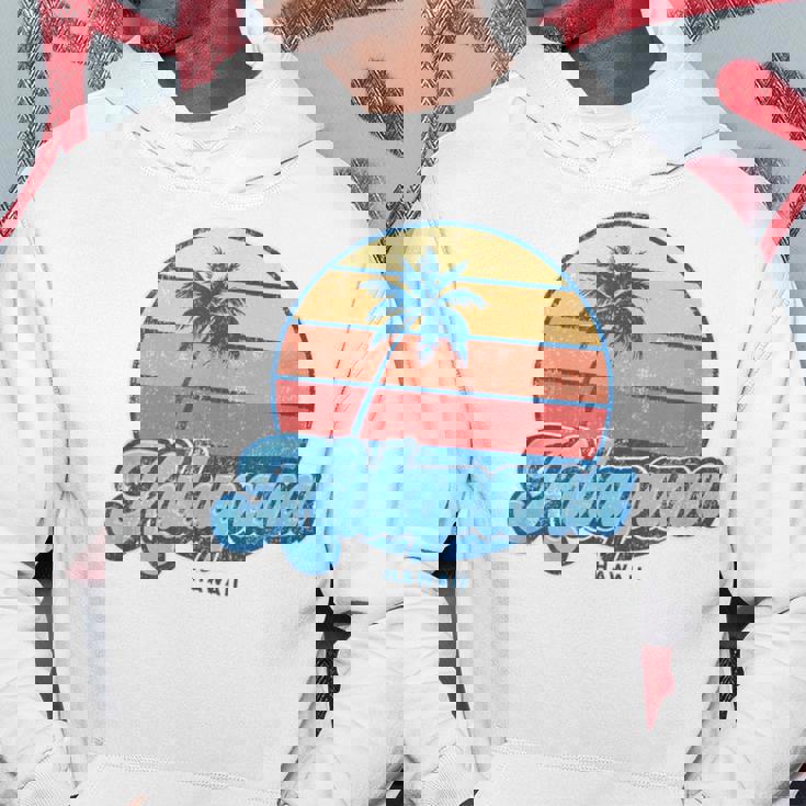 ヴィンテージ カラパナ ハワイ Hi クラシック 70年代 レトロ サーファー パーカー 面白い贈り物