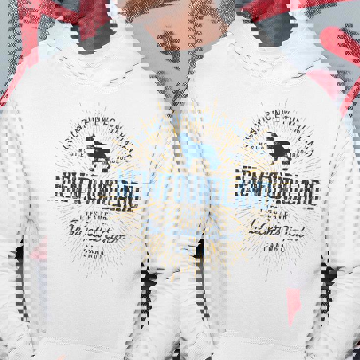 ヴィンテージ ニューファンドランド レトロ パーカー 面白い贈り物