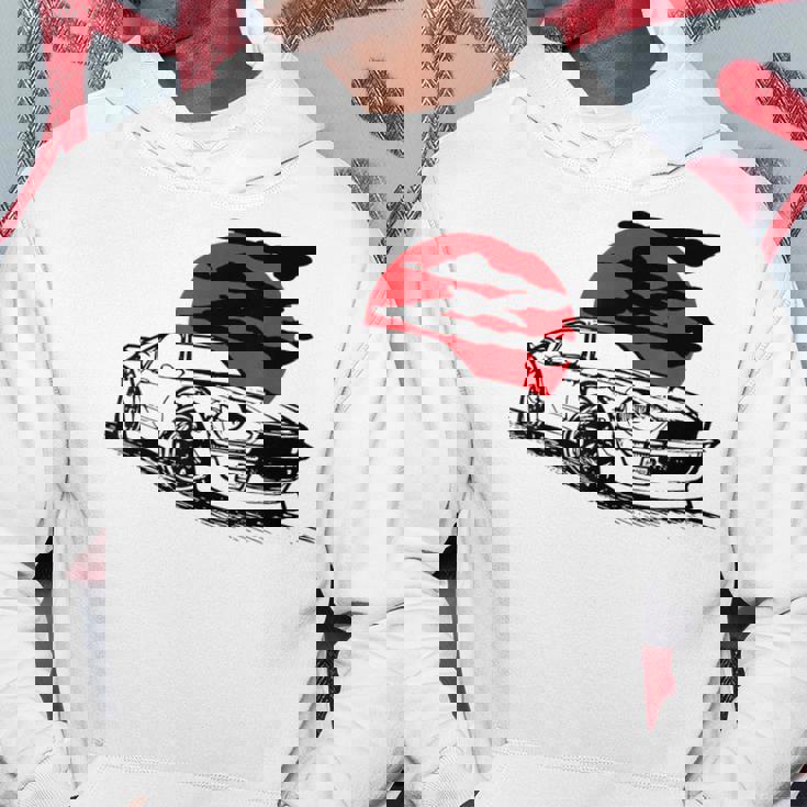 ヴィンテージジャパニーズクラシックカー、レーシングモータースポーツ パーカー 面白い贈り物