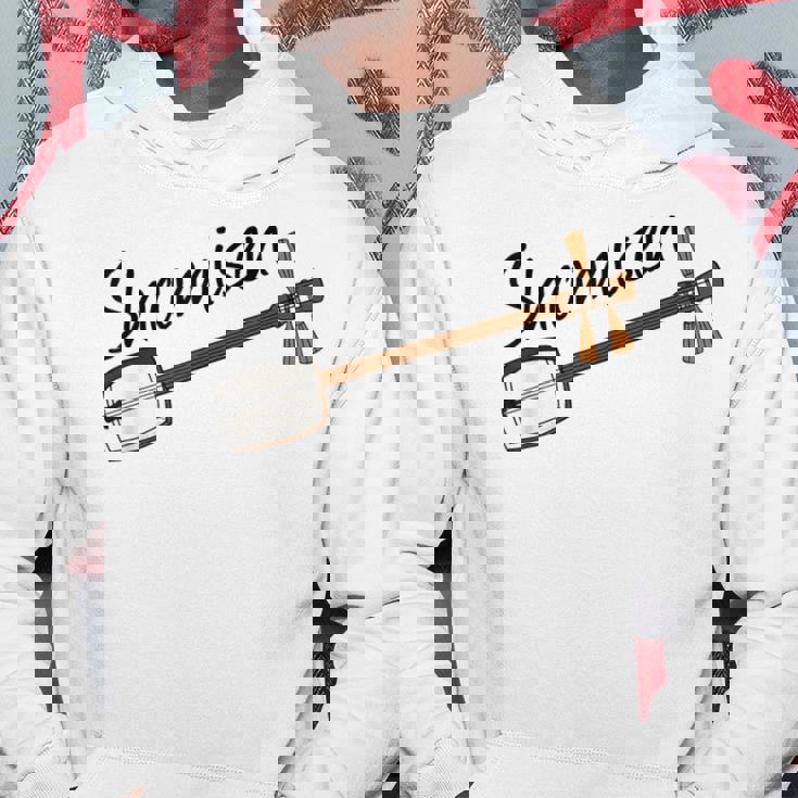 三味線奏者 音楽教師 ミュージシャン パーカー 面白い贈り物