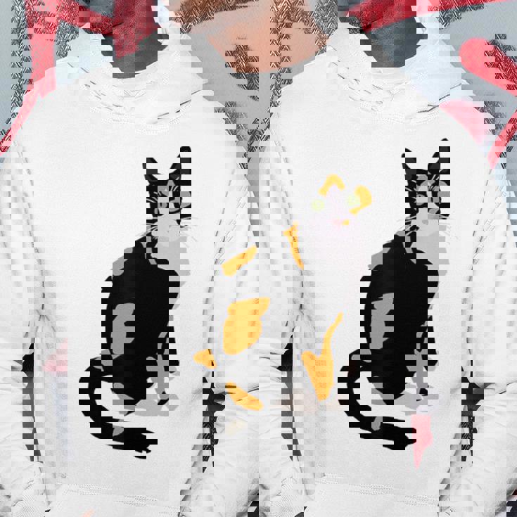 三毛猫ポートレート かわいい三毛猫 三毛猫好き パーカー 面白い贈り物