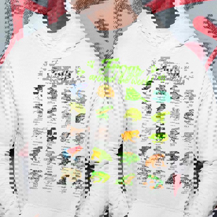 世界のカエル カエル パーカー 面白い贈り物