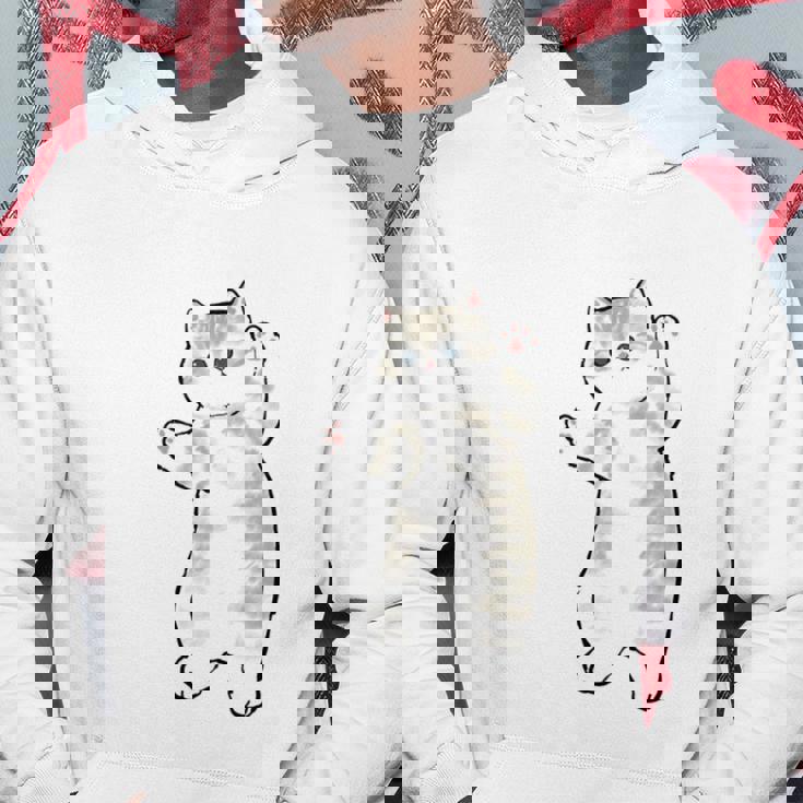 五十歩ひゃっほう 猫 ネタ ことわざ ことわざのもじり ジョーク ギャグ ダジャレ ツッコミ おもしろ メンズ 半袖 長袖tシャツ パーカー 面白い贈り物