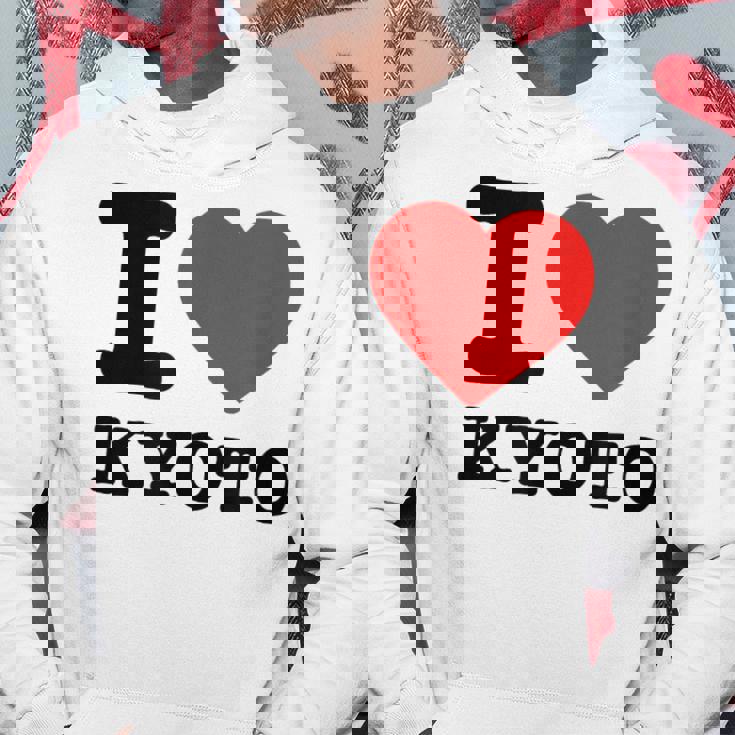 京都が大好き- I Love Kyoto パーカー 面白い贈り物