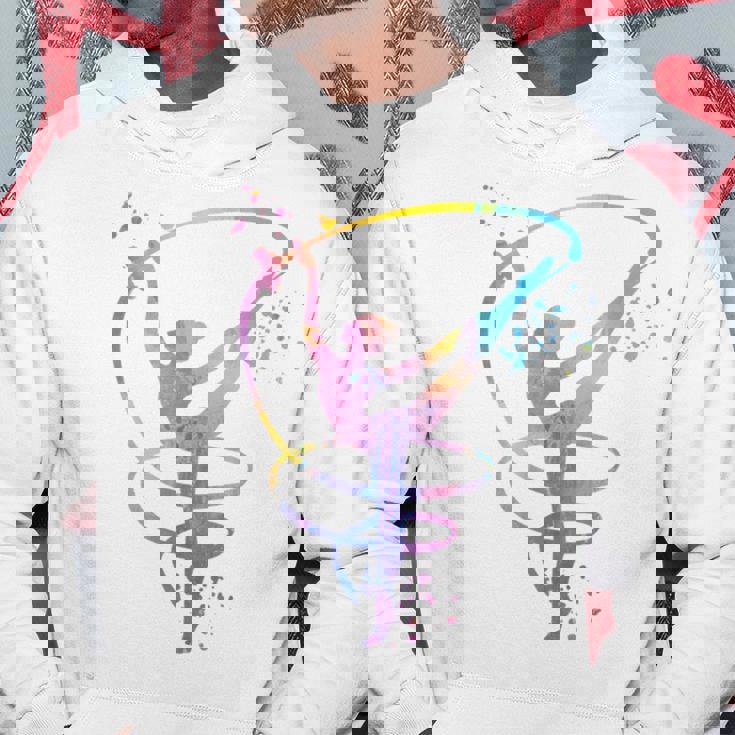 体操選手とバンドガールズ キッズ 新体操 パーカー 面白い贈り物