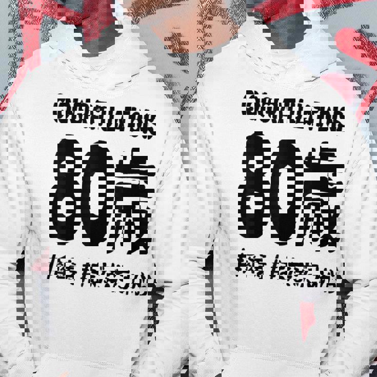 傘寿祝い ８０歳 この身体８０年目 まだまだこれから 長寿祝い おもしろ 傘寿 パーカー 面白い贈り物