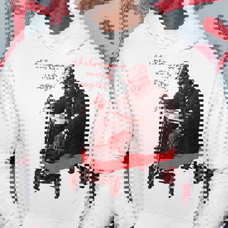 公式セロニアス・モンク・ジャズ・アイコン・グッズ Monks Music パーカー 面白い贈り物