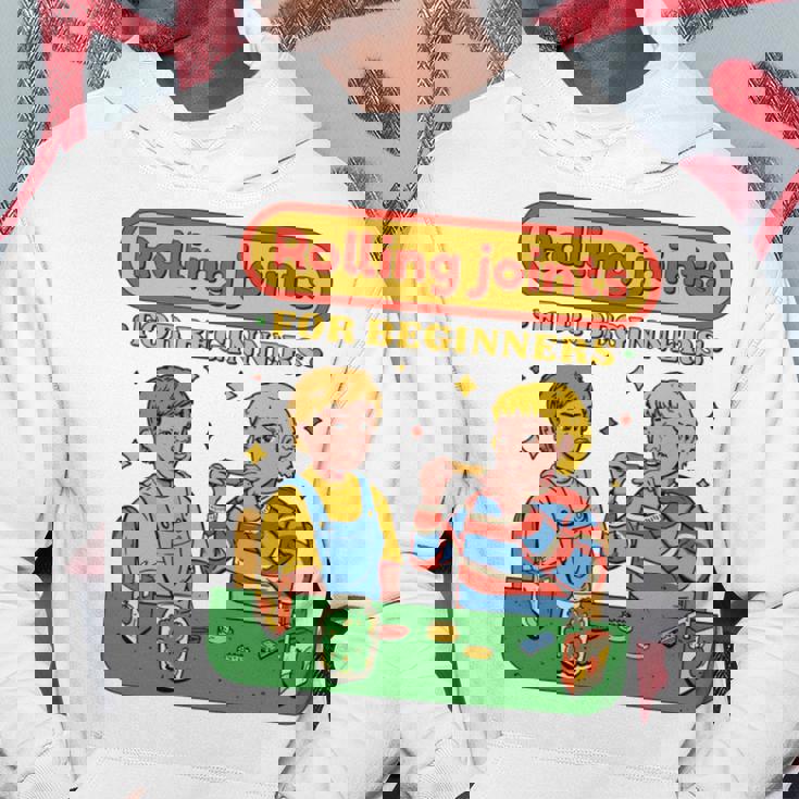 初心者向けツイストジョイント 大麻マリファナ 長袖tシャツ パーカー 面白い贈り物