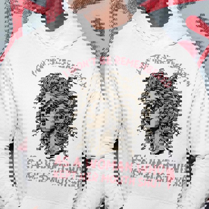 口を閉じた女として 記憶されない パーカー 面白い贈り物